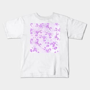 Cherry Flower 3 (spring floral pattern) Kids T-Shirt